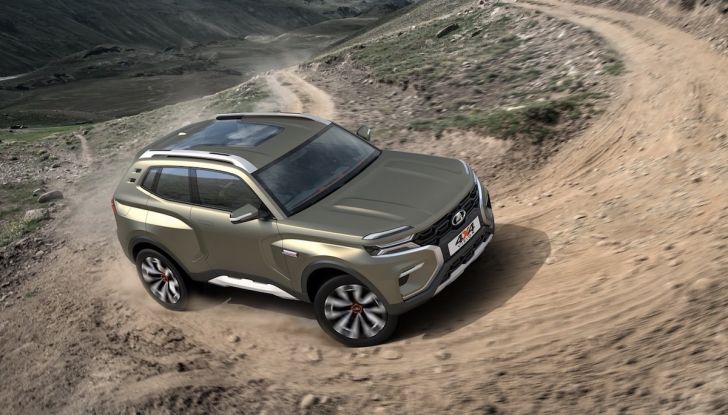 Lada Vision 4×4 Concept 2018: torna il SUV più economico al mondo - Foto 5 di 14