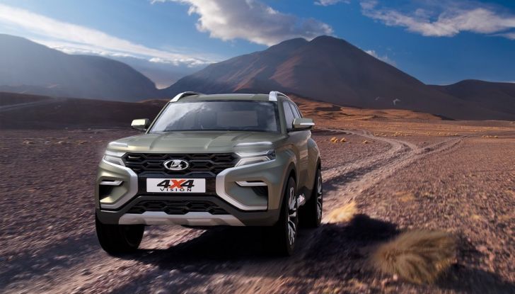 Lada Vision 4×4 Concept 2018: torna il SUV più economico al mondo - Foto 6 di 14