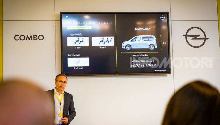 Opel Combo Life: tecnologia, sicurezza e spazio in abbondanza - Foto 19 di 37