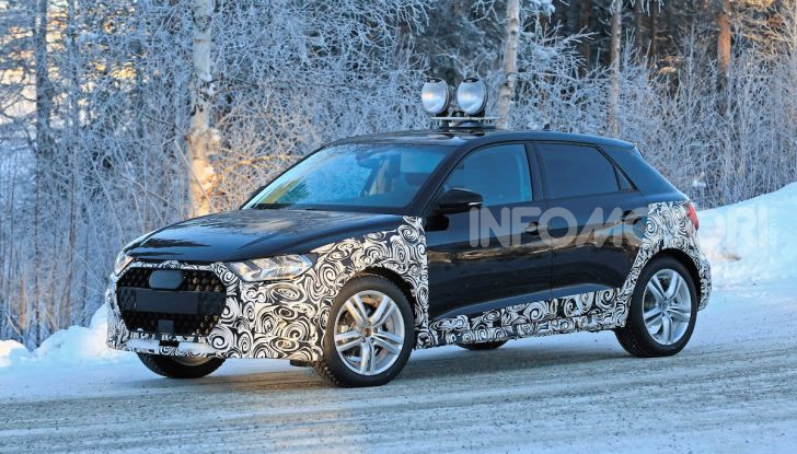 Audi A1 Allroad, primi collaudi e informazioni tecniche - Foto 2 di 21