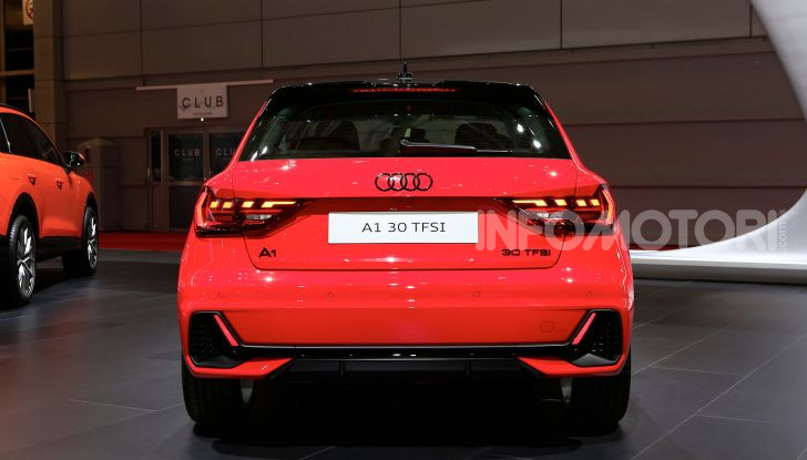 Nuova Audi A1 Sportback, listino prezzi e dotazioni - Foto 10 di 16