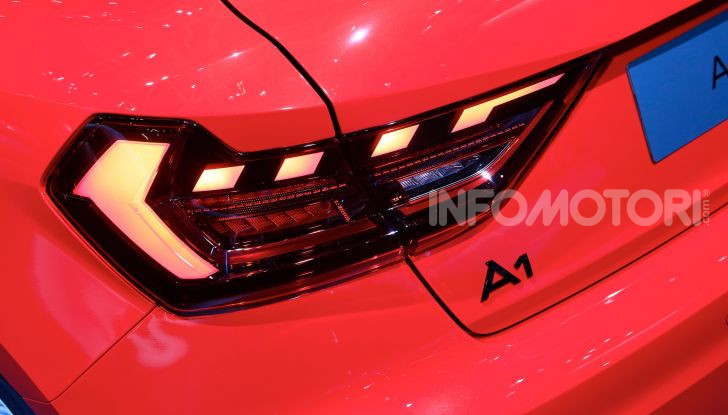 Nuova Audi A1 Sportback, listino prezzi e dotazioni - Foto 8 di 16