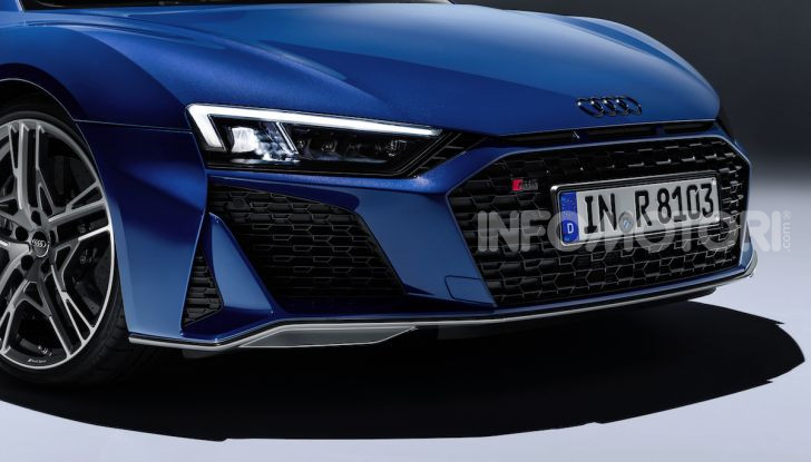 Nuova Audi R8 2019 Coupé e Spider: il V10 aspirato arriva a 620CV - Foto 21 di 30