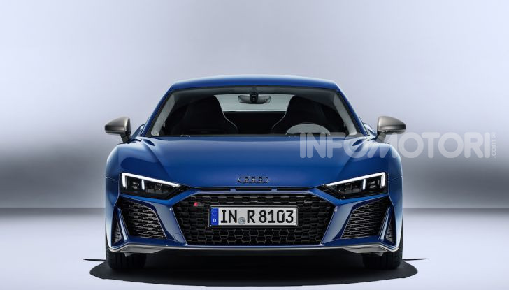 Nuova Audi R8 2019 Coupé e Spider: il V10 aspirato arriva a 620CV - Foto 22 di 30