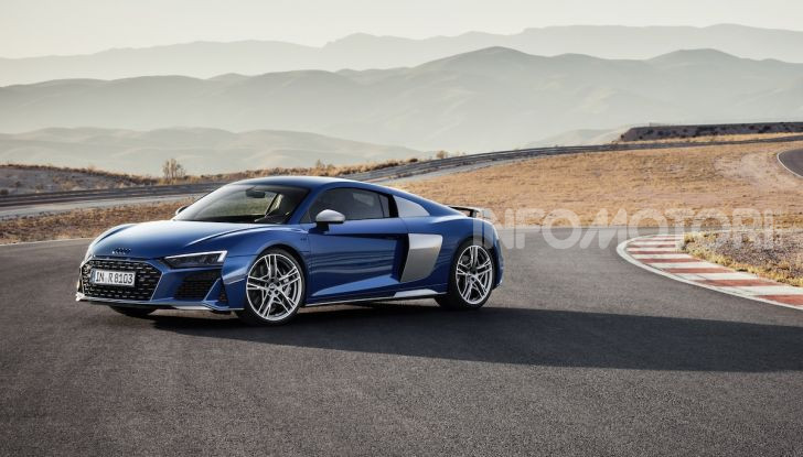 Nuova Audi R8 2019 Coupé e Spider: il V10 aspirato arriva a 620CV - Foto 4 di 30