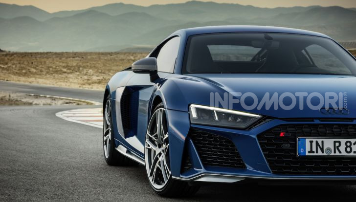 Nuova Audi R8 2019 Coupé e Spider: il V10 aspirato arriva a 620CV - Foto 27 di 30
