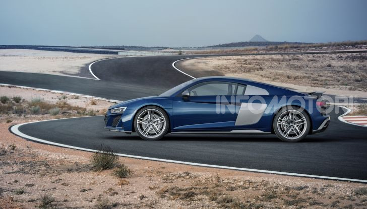 Nuova Audi R8 2019 Coupé e Spider: il V10 aspirato arriva a 620CV - Foto 28 di 30