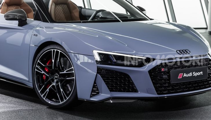 Nuova Audi R8 2019 Coupé e Spider: il V10 aspirato arriva a 620CV - Foto 13 di 30