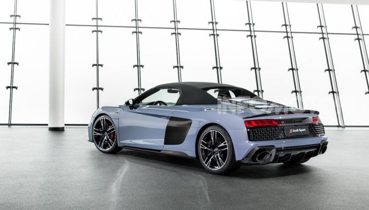Nuova Audi R8 2019 Coupé e Spider: il V10 aspirato arriva a 620CV - Foto 14 di 30