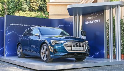 La nuova Audi e-tron sviluppata insieme ad Enel X