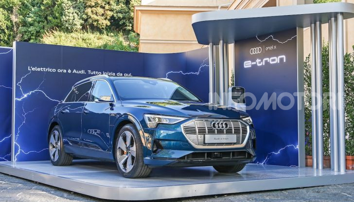 La nuova Audi e-tron sviluppata insieme ad Enel X - Foto 1 di 13