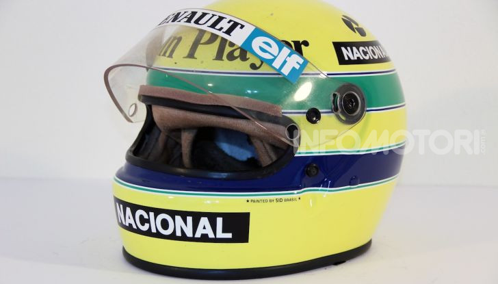 All’asta su CataWiki per 150.000€ il casco di Ayrton Senna - Foto 1 di 11