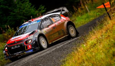 WRC Gran Bretagna 2018: un ricordo del 2009 del team Citroën