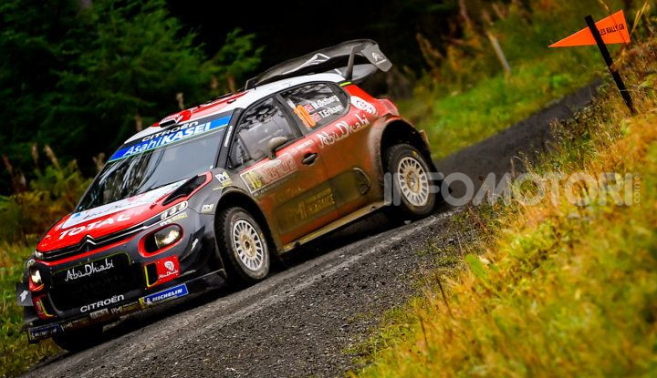WRC Gran Bretagna 2018: un ricordo del 2009 del team Citroën - Foto  di 