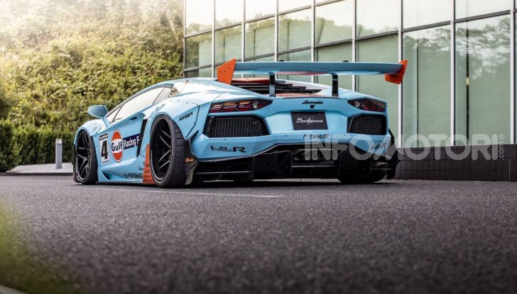 Lamborghini Aventador Gulf: bella da mozzare il fiato - Foto 8 di 8