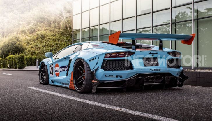 Lamborghini Aventador Gulf: bella da mozzare il fiato - Foto 2 di 8