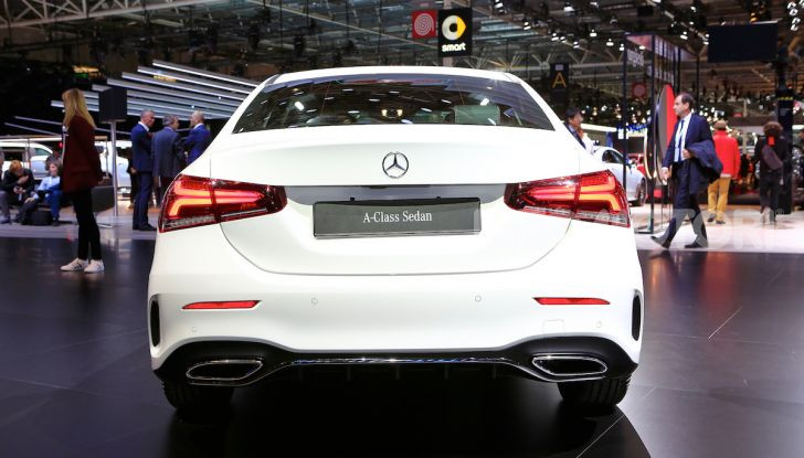 Nuova Mercedes Classe A Berlina 2018: Informazioni, motori e caratteristiche - Foto 6 di 11