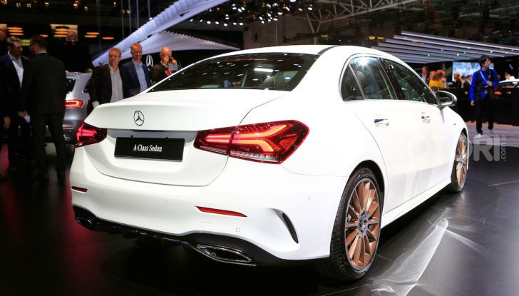 Nuova Mercedes Classe A Berlina 2018: Informazioni, motori e caratteristiche - Foto 8 di 11