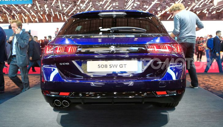 Nuova Peugeot 508 SW, la rinnovata station wagon di segmento D - Foto 8 di 12