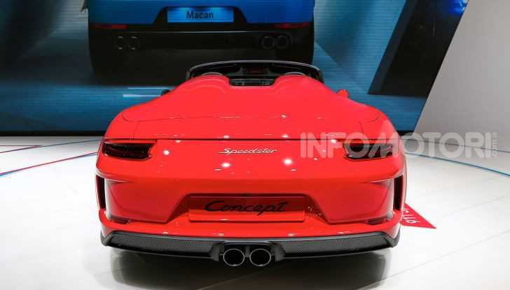 Porsche 911 Speedster: il ritorno di un mito per il 70° anniversario - Foto 7 di 18