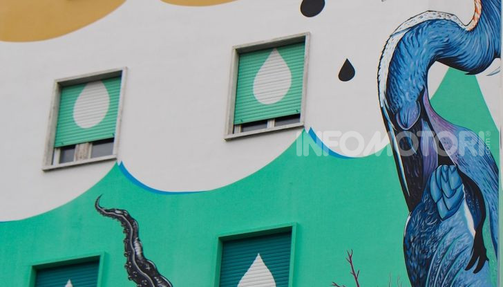 Roma, Il murales di Iena Cruz pulisce l’aria grazie a vernice AirLite - Foto 15 di 21