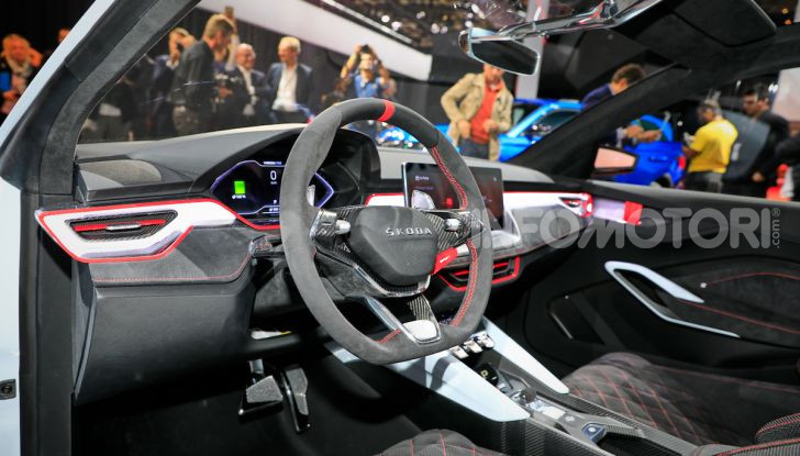 Skoda Vision RS 2018, il concept svelato al Salone di Parigi - Foto 9 di 30