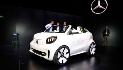 Smart forease, city car open air su base smart EQ fortwo cabrio