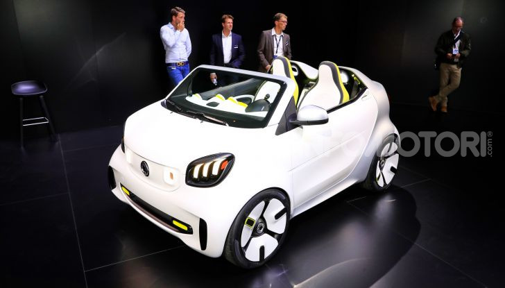 Smart forease, city car open air su base smart EQ fortwo cabrio - Foto 19 di 20