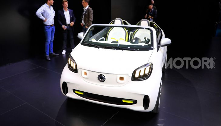 Smart forease, city car open air su base smart EQ fortwo cabrio - Foto 20 di 20