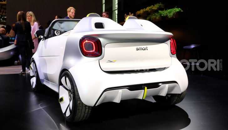 Smart forease, city car open air su base smart EQ fortwo cabrio - Foto 7 di 20