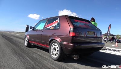La Volkswagen Golf 2°serie da 1.300CV è la più veloce al mondo