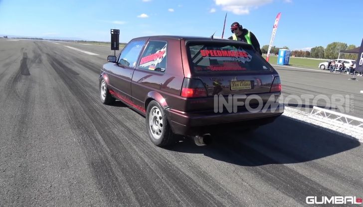 La Volkswagen Golf 2°serie da 1.300CV è la più veloce al mondo - Foto 13 di 13
