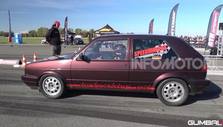 La Volkswagen Golf 2°serie da 1.300CV è la più veloce al mondo - Foto 3 di 13