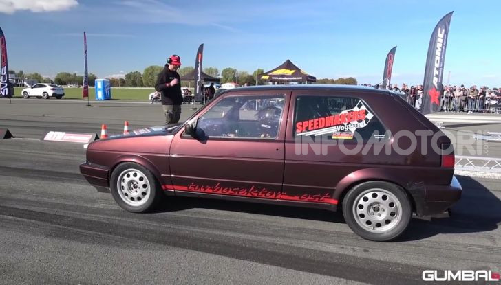La Volkswagen Golf 2°serie da 1.300CV è la più veloce al mondo - Foto 6 di 13