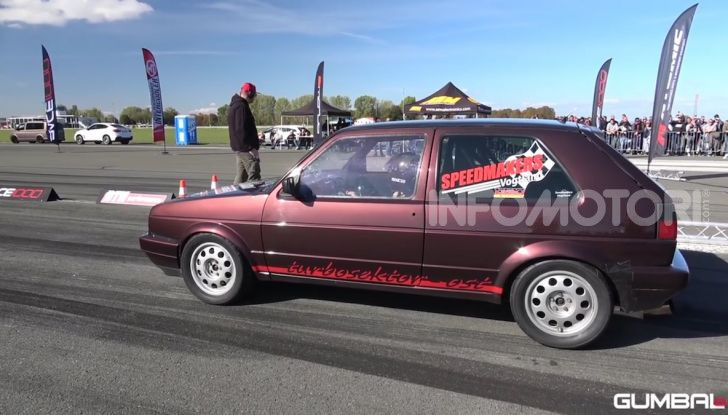 La Volkswagen Golf 2°serie da 1.300CV è la più veloce al mondo - Foto 9 di 13