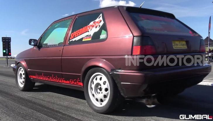 La Volkswagen Golf 2°serie da 1.300CV è la più veloce al mondo - Foto 12 di 13