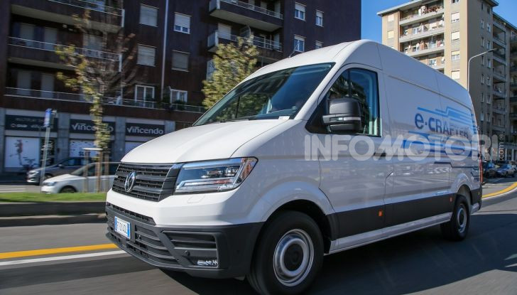 Volkswagen e-Crafter, il commerciale elettrico per superare i divieti - Foto 4 di 15