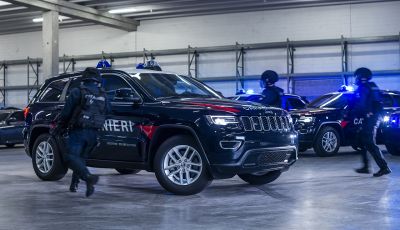 Jeep Grand Cherokee in dotazione all’Arma dei Carabinieri