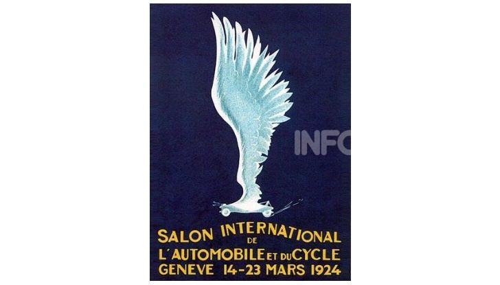 Le locandine del Salone di Ginevra dal 1924 ad oggi - Foto 1 di 90