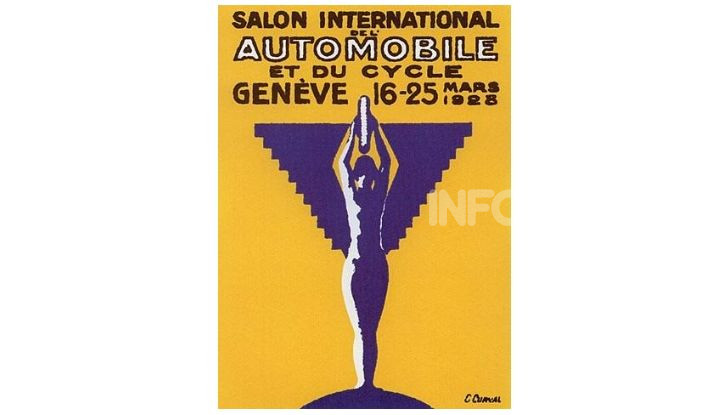 Le locandine del Salone di Ginevra dal 1924 ad oggi - Foto 5 di 90