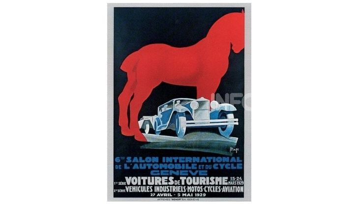 Le locandine del Salone di Ginevra dal 1924 ad oggi - Foto 6 di 90