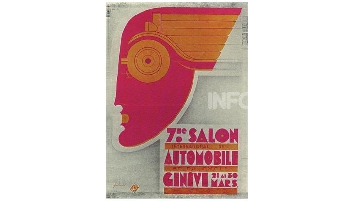 Le locandine del Salone di Ginevra dal 1924 ad oggi - Foto 7 di 90