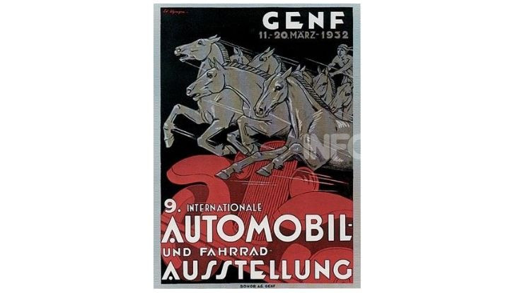 Le locandine del Salone di Ginevra dal 1924 ad oggi - Foto 9 di 90