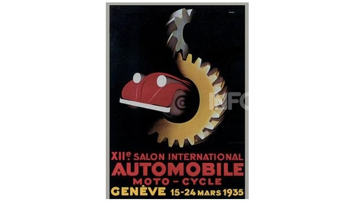 Le locandine del Salone di Ginevra dal 1924 ad oggi - Foto 12 di 90