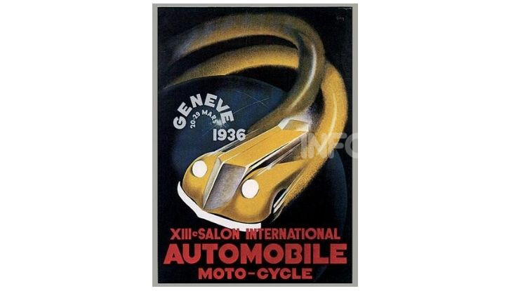 Le locandine del Salone di Ginevra dal 1924 ad oggi - Foto 13 di 90