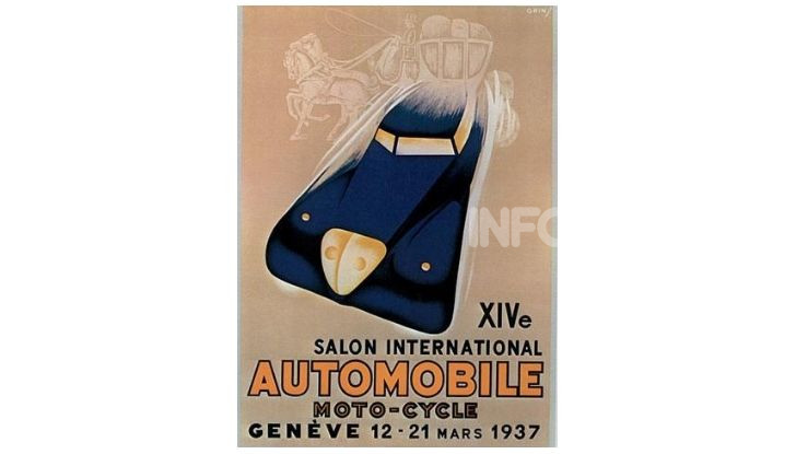 Le locandine del Salone di Ginevra dal 1924 ad oggi - Foto 14 di 90
