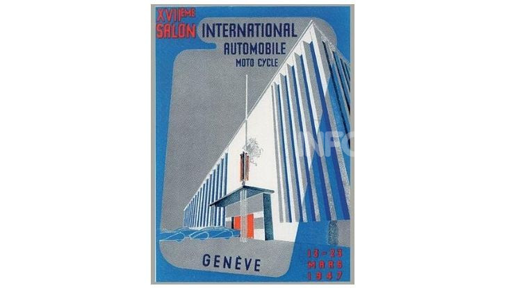 Le locandine del Salone di Ginevra dal 1924 ad oggi - Foto 17 di 90