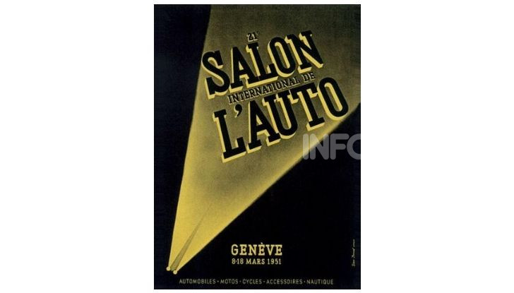 Le locandine del Salone di Ginevra dal 1924 ad oggi - Foto 21 di 90
