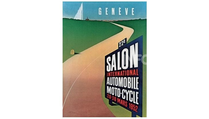Le locandine del Salone di Ginevra dal 1924 ad oggi - Foto 22 di 90