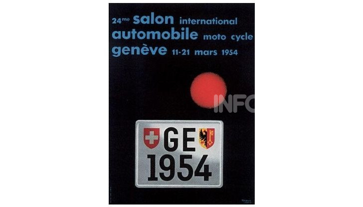 Le locandine del Salone di Ginevra dal 1924 ad oggi - Foto 24 di 90